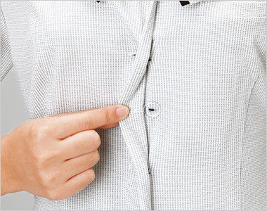 Enjoy ESA402 [春夏用]オーバーブラウス ニット ストレッチ 無地 安心のバストケア
