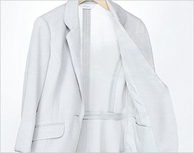 ESJ551 enjoy ジャケット 無地 空気と熱が通る素材&半背裏袖裏なしの夏仕様