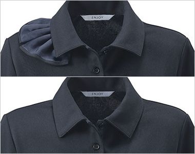 Enjoy ESP1033 [春夏用]ポロシャツ[UVカット/ニット/吸汗速乾] 付属アクセ（2way）