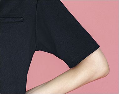 Enjoy ESP1033 [春夏用]ポロシャツ[UVカット/ニット/吸汗速乾] 長めの袖丈