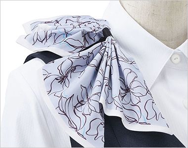 Enjoy ESV1025 [春夏用]ベスト[ニット/UVカット/高通気] スカーフループ®（サポートループ付）
スカーフをループに通すだけできれいな形が完成。首に巻かないので快適です。