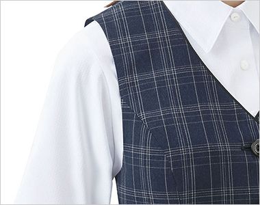 Enjoy ESV1028 [春夏用]ベスト[吸汗速乾/UVカット/2WAYストレッチ] ARM FIT
「バスト寸法は合っているのに胸から脇にかけてのゾーンが浮いてしまう…。」そんな悩みを解決した設計です。