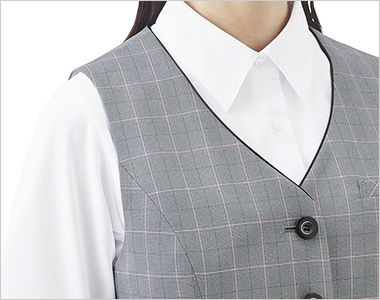 Enjoy ESV1030 [春夏用]ベスト[ヨコストレッチ/UVカット] ARM FIT
「バスト寸法は合っているのに胸から脇にかけてのゾーンが浮いてしまう…。」そんな悩みを解決した設計です。