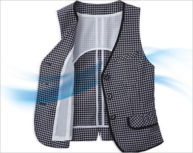 ESV460 Enjoy ベスト チェック