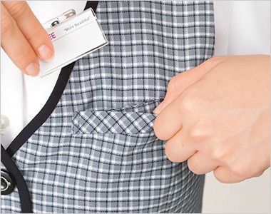 ESV460 Enjoy ベスト チェック