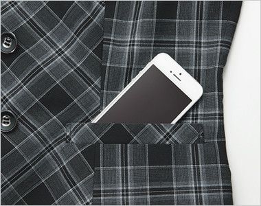 ESV503 Enjoy ベスト チェック