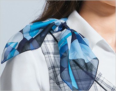 ESV662 Enjoy ベスト エアメッシュチェック 