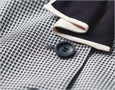 Enjoy ESV739 [春夏用]ベスト チェック[吸放湿/接触冷感] 下着を透けにくくするフルダル糸を使用することで1枚でも透けない抜群の安心感

