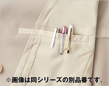 ジレ 内側胸ポケット