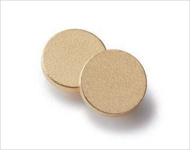 スタンドカラーブラウス（八分袖） ボタン