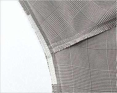 レディーススタンドカラーブラウス(八分袖) 消臭テープ