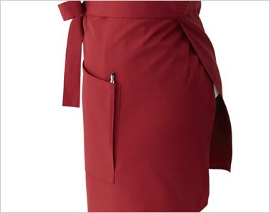 興栄繊商 EW45 ショートエプロン マチ付ポケット
