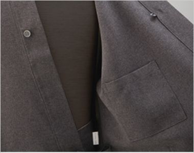 興栄繊商 K2300 和甚平 上衣[男女兼用] 内ポケット
