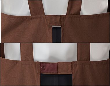 興栄繊商 KH580 胸当てエプロン（Ｈ型） 腰回り2段階調節