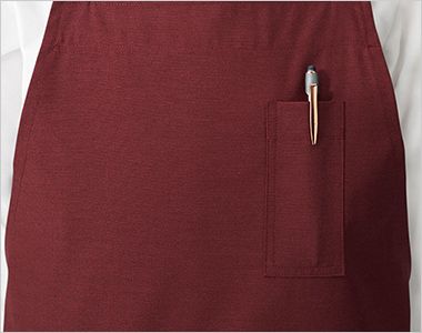 興栄繊商 KX380 胸当てエプロン（Ｘ型） ペン差ポケット