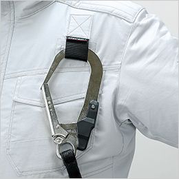 258631 クロダルマ エアーセンサー ハーネス対応長袖ジャンパー ランヤード掛け