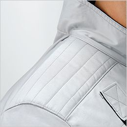 258631 クロダルマ エアーセンサー ハーネス対応長袖ジャンパー 肩への負担を和らげる肩パット付