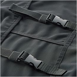 クロダルマ 26535 [春夏用]メッシュベスト フロントバックル