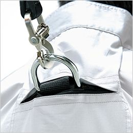 26863 クロダルマ エアーセンサー ハーネス対応ベスト 背ランヤード取り付け口<br></picture>両開きファスナー付