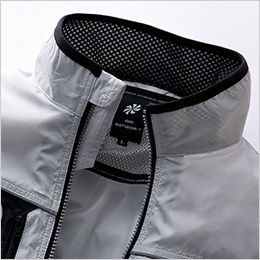 26878 クロダルマ エアーセンサー ベスト 背中から首にかけて<br></picture>風の通りをよくする<br>メッシュ＆衿メッシュ