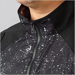 クロダルマ 26880 ハーネス対応ベスト 首回りを広くすることで<br></picture>ジップアップしても風抜けが抜群に。