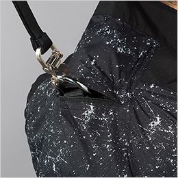 クロダルマ 26880 ハーネス対応ベスト 背ランヤード取付口<br></picture>両開きファスナー付き