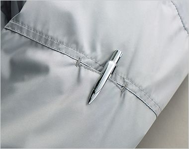 クロダルマ 268981 [春夏用]エアセンサー 半袖ジャンパー[男性用] 左袖ペン差し