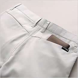 クロダルマ 35910 [春夏用]カーゴパンツ（ノータック）[男性用] 左右後ポケット
