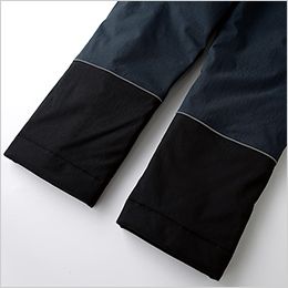 防水防寒パンツ ひざ裏反射パイピング