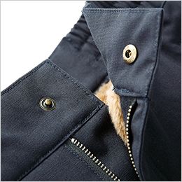 クロダルマ 57391 [秋冬用]防寒パンツ 前立ドットボタン隠し