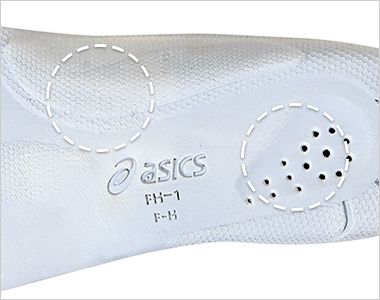 Montblanc 3A041 アシックス(asics) ナースウォーカー510[女性用] アーチを支えて足が内側へ倒れ込むのを抑えます