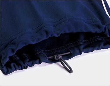 Montblanc CB611 トレーニングパンツ(総ゴム)[男女兼用] 裾内側のゴムスピンドルで長さを調節可能。