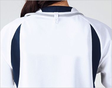 CHM301-0109 アシックス(asics) ニットスクラブ 半袖ジャケット(男女兼用) ストラップホールド
PHSや名札用ストラップのズレを軽減します