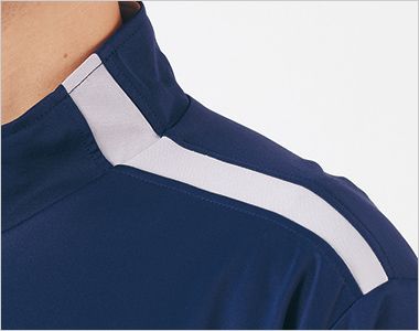 Montblanc CJ507 トレーニングジャケット(長袖)[男女兼用] スポーティな印象のアシンメトリーな配色。