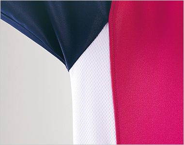 Montblanc CJ511 トレーニングジャケット(長袖)[男女兼用] 脇下通気仕様。通気性のよいメッシュ素材。