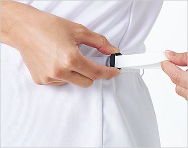 Montblanc DF7791 マタニティパンツ[女性用] ウエスト調節ゴム。お腹のふくらみを包み込み、 優しく支えるウエストリブ仕様。