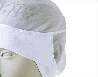 Montblanc HN-91 ヘアーネット[男女兼用] 頭部の直線的なパターンでズレを防止。