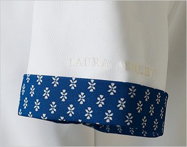 LU651 ローラ アシュレイ 半袖ジャケット(男女兼用) ロゴ刺繍入り