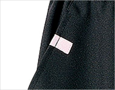 MB001 Montblanc ノータックパンツ[男女兼用] 総ゴム ポケット部分のテープでサイズを一目で識別できます