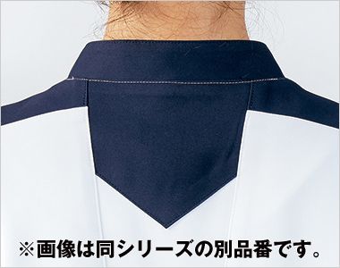 Montblanc MJ558 ジャケット(半袖)[男性用] バックデザイン。シャープなカッティングデザインで後ろ姿も印象的。