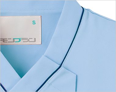 Montblanc MS010 スクラブ[男女兼用] 輪郭を引き締める襟配色