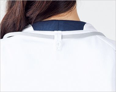 Montblanc MS301 スクラブ[男女兼用] ストラップホールド。PHSや名札用ストラップのズレを軽減。