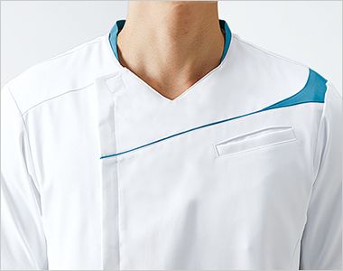 Montblanc MS854 スクラブ[男性用] バイカラー配色のアシンメトリーなデザイン。