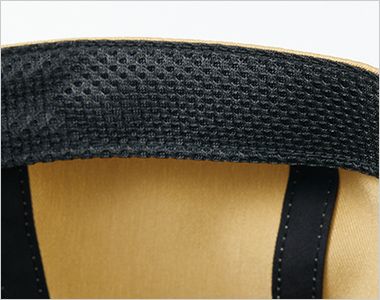 住商モンブラン OV9002 キャスケット [男女兼用] 額に当たる部分はムレやベタつきを抑えるメッシュ素材。