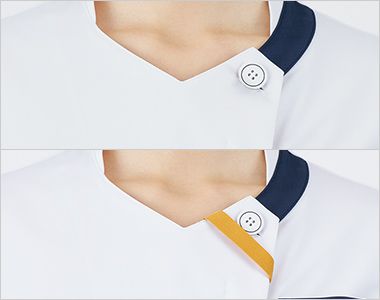 Montblanc RJ001 ジャケット(半袖)[男女兼用] 日勤・夜勤が、ひと目で分かる機能仕様。テープの出し入れで簡単チェンジ。