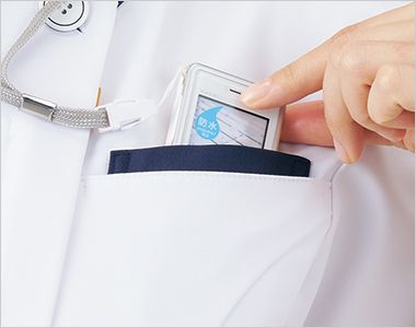 Montblanc RJ001 ジャケット(半袖)[男女兼用] PHSの落下を防ぐ専用ポケット付き。