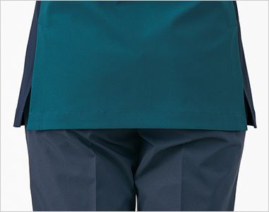 Montblanc RS001 スクラブ[男女兼用] 長めのスリットで動きやすいサイドベンツ入り