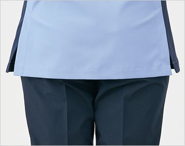 Montblanc RS002 スクラブ[男女兼用] 長めのスリットで動きやすいサイドベンツ入り