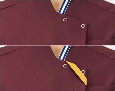 Montblanc RS004 スクラブ[男女兼用] 日勤・夜勤が、ひと目で分かる機能仕様。テープの出し入れで簡単チェンジ。