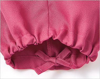 Montblanc SB007 茶衣着パンツ[女性用] 裾内側のひもで絞り調節が可能。
